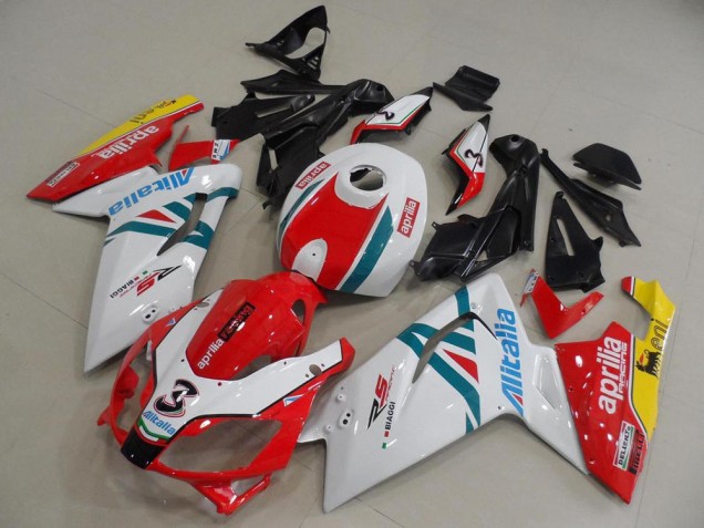 Aprilia RS 125 2006-2011 - Rot Weiß Aprilia RS 125 2006-2011 - Rot Weiß