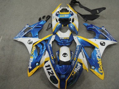 BMW S1000RR 2009-2014 - Weiß Blau GoldBet 112