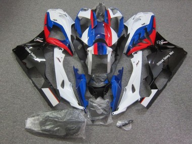 BMW S1000RR 2015-2018 - Blau Rot Weiß Schwarz