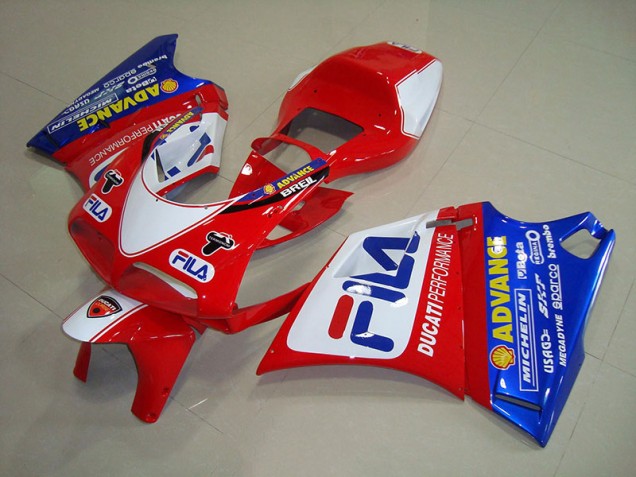Ducati 748 1993-2005 - Rot Blau Fila