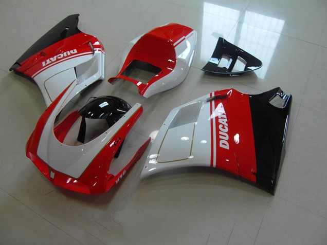 Ducati 748 916 996 996S 1993-2005 - Rot Weiß Ducati 748 916 996 996S 1993-2005 - Rot Weiß