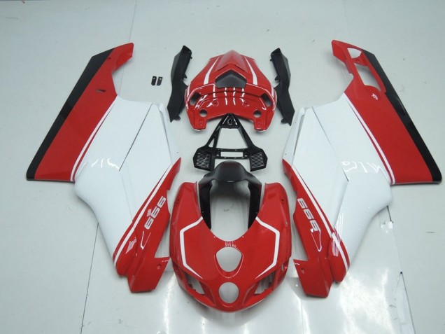 Ducati 749 999 2005-2006 - Rot Weiß Rot Ducati 749 999 2005-2006 - Rot Weiß Rot