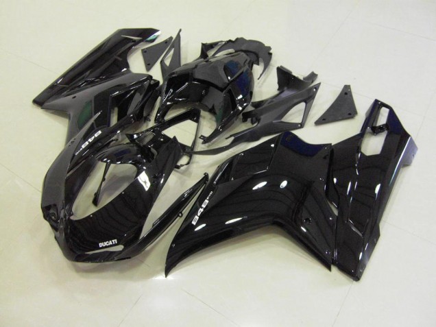 Ducati 848 1098 1198 2007-2014 - Glänzend Schwarz Ducati 848 1098 1198 2007-2014 - Glänzend Schwarz