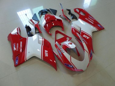 Ducati 848 1098 1198 2007-2014 - Rot Weiß Air