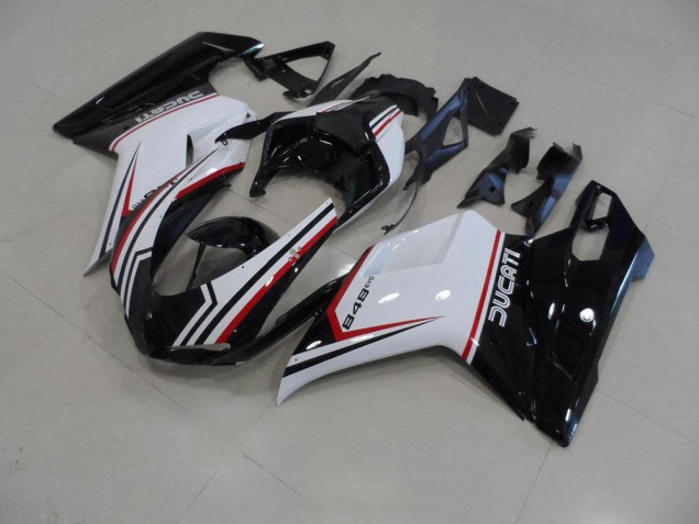 Ducati 848 1098 1198 2007-2014 - Schwarz Dreifarbig Ducati 848 1098 1198 2007-2014 - Schwarz Dreifarbig