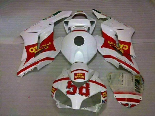 Honda CBR 1000 RR 2004-2005 - Weiß Rot Honda CBR 1000 RR 2004-2005 - Weiß Rot