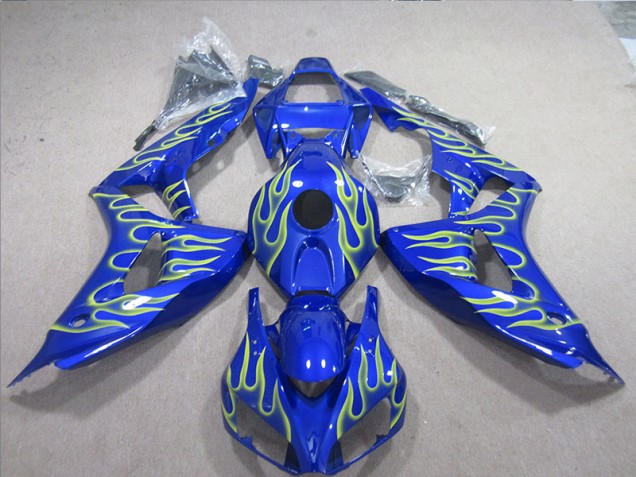 Honda CBR 1000 RR 2006-2007 - BlauGrüne Flamme Honda CBR 1000 RR 2006-2007 - BlauGrüne Flamme