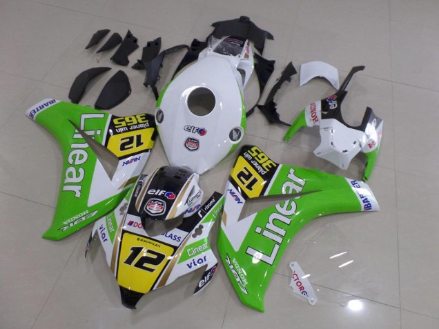 Honda CBR 1000 RR 2008-2011 - Grün Linear 12 Honda CBR 1000 RR 2008-2011 - Grün Linear 12