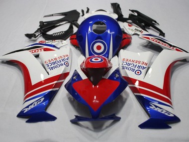 Honda CBR 1000 RR 2012-2016 - Blau Rot Royal Air Force Reserves