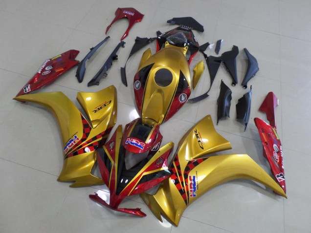 Honda CBR 1000 RR 2012-2016 - Gold und Dunkel rot Honda CBR 1000 RR 2012-2016 - Gold und Dunkel rot