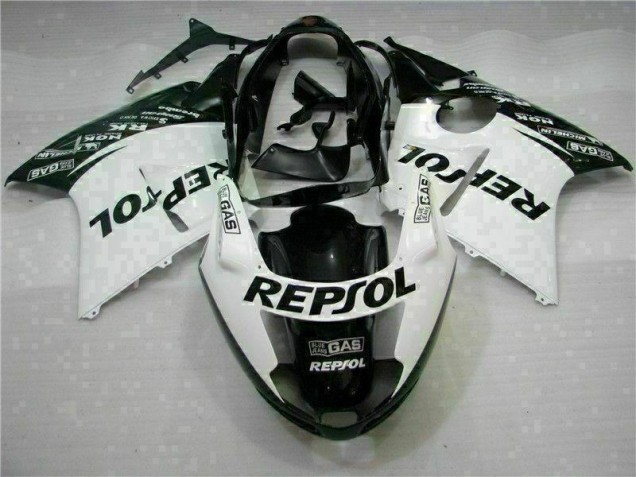 Honda CBR 1100 XX 1996-2007 - Weiß Schwarz Repsol Honda CBR 1100 XX 1996-2007 - Weiß Schwarz Repsol