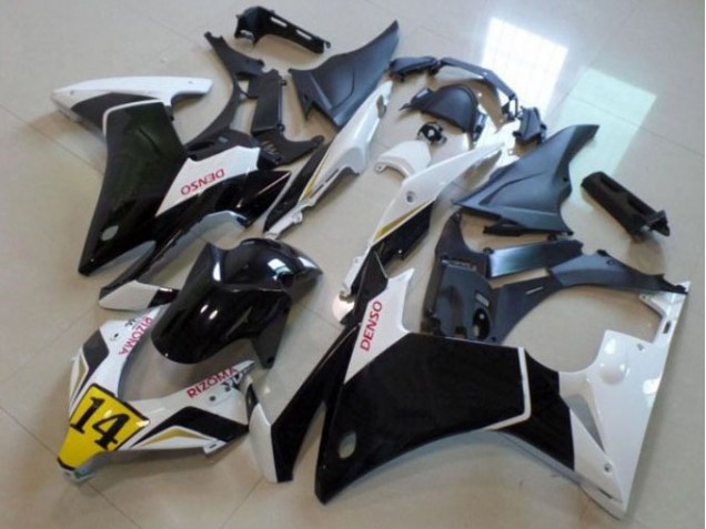 Honda CBR 500 RR 2013-2015 - Schwarz Weißer Denso Rizoma 14 Honda CBR 500 RR 2013-2015 - Schwarz Weißer Denso Rizoma 14