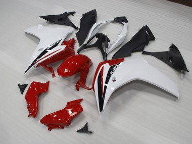 Honda CBR 600 F 2011-2013 - Rot Weiß Schwarz