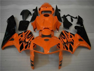 Honda CBR 600 RR 2005-2006 - Orange Schwarz