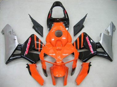 Honda CBR 600 RR 2005-2006 - Orange Schwarz
