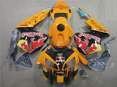 Honda CBR 600 RR 2005-2006 - Orange Schwarz Rot Bull