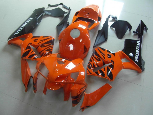 Honda CBR 600 RR 2005-2006 - Orange Schwarze Flamme Honda CBR 600 RR 2005-2006 - Orange Schwarze Flamme