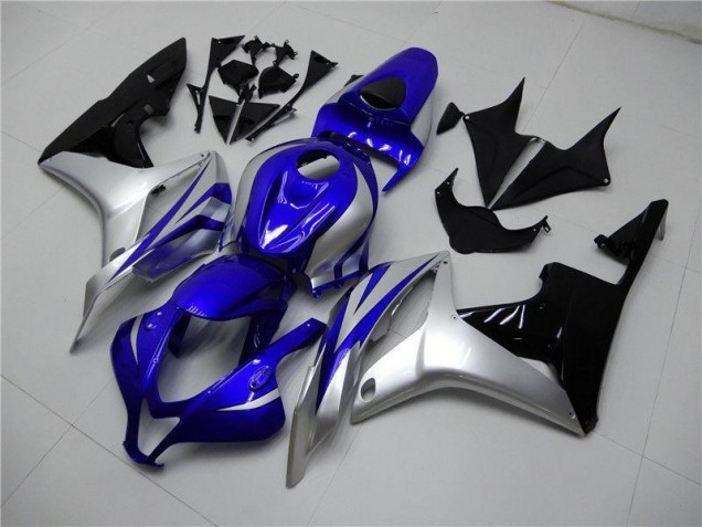 Honda CBR 600 RR 2007-2008 - Blau Silber Schwarz Honda CBR 600 RR 2007-2008 - Blau Silber Schwarz