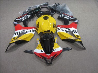 Honda CBR 600 RR 2007-2008 - Gelb Rot Schwarz Repsol