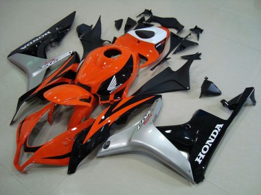 Honda CBR 600 RR 2007-2008 - Orange Silber Schwarz