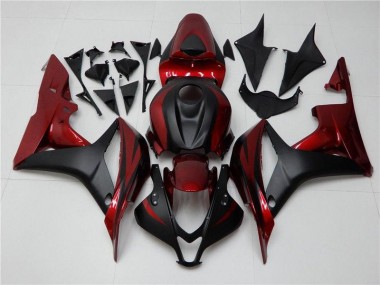 Honda CBR 600 RR 2007-2008 - Rot Schwarz