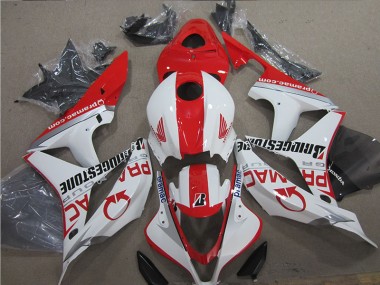 Honda CBR 600 RR 2007-2008 - Rot Weiß