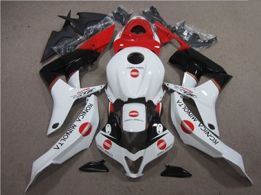 Honda CBR 600 RR 2007-2008 - Rot Weiß Schwarz Konica Minolta
