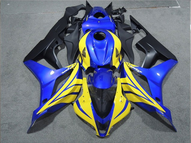 Honda CBR 600 RR 2007-2008 - Schwarz Blau Gelb Honda CBR 600 RR 2007-2008 - Schwarz Blau Gelb