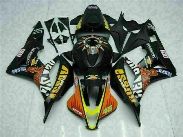 Honda CBR 600 RR 2007-2008 - Schwarz Gelb Repsol 46 Honda CBR 600 RR 2007-2008 - Schwarz Gelb Repsol 46