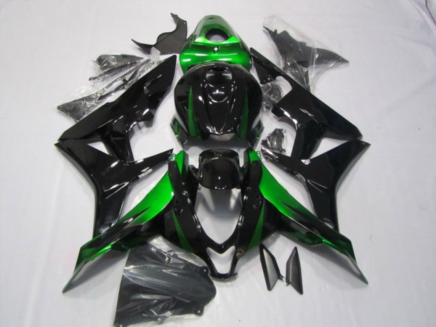 Honda CBR 600 RR 2007-2008 - Schwarz Grün Honda CBR 600 RR 2007-2008 - Schwarz Grün