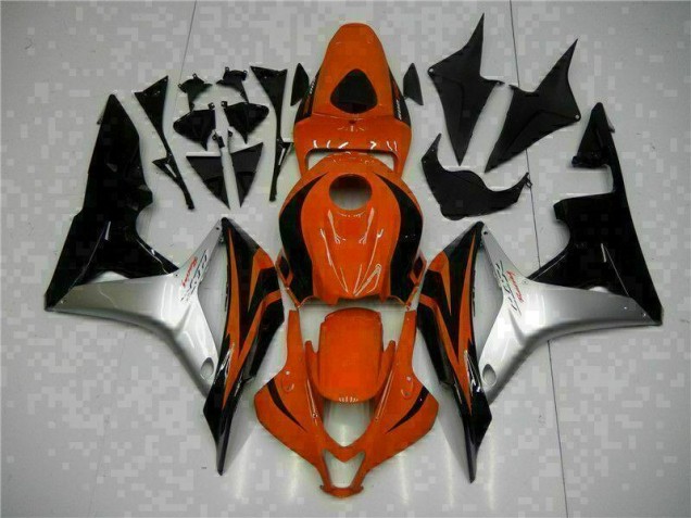 Honda CBR 600 RR 2007-2008 - Schwarz Rot Silber Honda CBR 600 RR 2007-2008 - Schwarz Rot Silber
