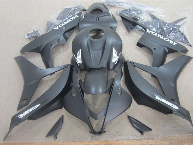 Honda CBR 600 RR 2007-2008 - Schwarz Weiß Aufkleber Honda CBR 600 RR 2007-2008 - Schwarz Weiß Aufkleber