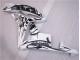 Honda CBR 600 RR 2007-2008 - Schwarz Weiß Honda CBR 600 RR 2007-2008 - Schwarz Weiß