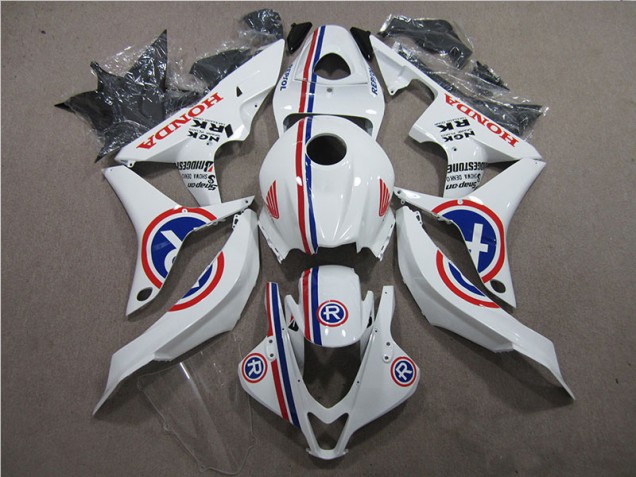 Honda CBR 600 RR 2007-2008 - Weiß R Honda CBR 600 RR 2007-2008 - Weiß R