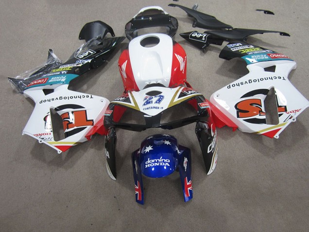 Honda CBR 600 RR 2007-2008 - Weiß Rot Blau Honda CBR 600 RR 2007-2008 - Weiß Rot Blau