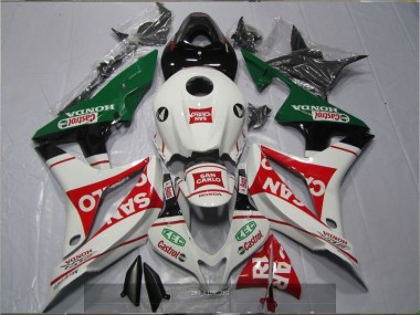 Honda CBR 600 RR 2007-2008 - Weiß Rot Grün San Carlo Castrol