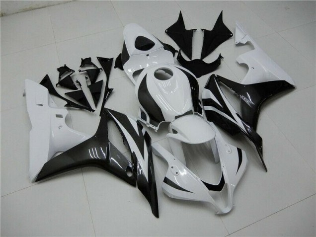 Honda CBR 600 RR 2007-2008 - Weiß Schwarz Honda CBR 600 RR 2007-2008 - Weiß Schwarz