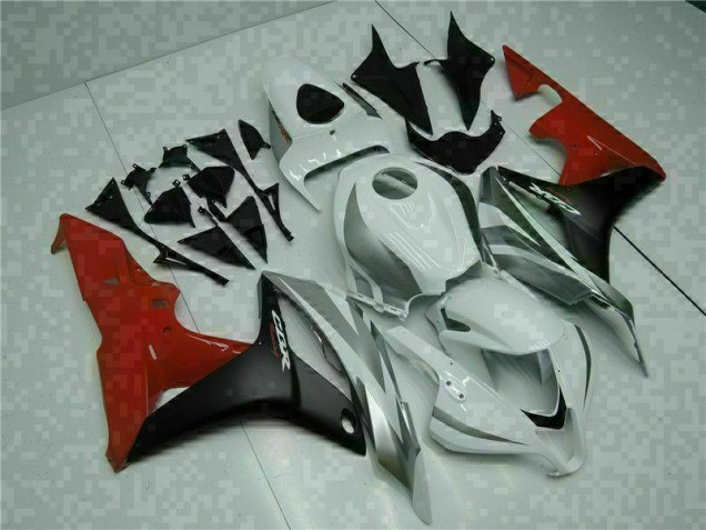 Honda CBR 600 RR 2007-2008 - Weiß Schwarz Rot Honda CBR 600 RR 2007-2008 - Weiß Schwarz Rot