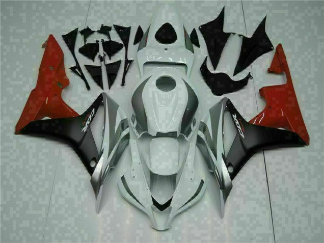 Honda CBR 600 RR 2007-2008 - Weiß Schwarz Rot Honda CBR 600 RR 2007-2008 - Weiß Schwarz Rot