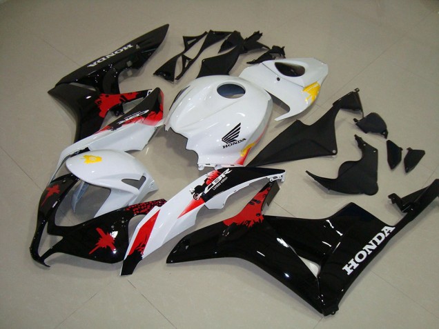 Honda CBR 600 RR 2007-2008 - Weiß Schwarz Rot Honda CBR 600 RR 2007-2008 - Weiß Schwarz Rot