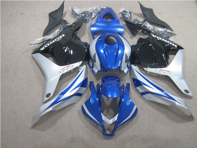 Honda CBR 600 RR 2009-2012 - Blau Silber Schwarz Honda CBR 600 RR 2009-2012 - Blau Silber Schwarz