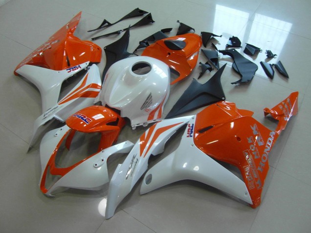 Honda CBR 600 RR 2009-2012 - Orange Perl Weiß Honda CBR 600 RR 2009-2012 - Orange Perl Weiß