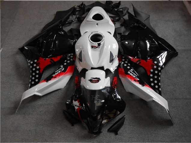 Honda CBR 600 RR 2009-2012 - Schwarz Weiß Rot Honda CBR 600 RR 2009-2012 - Schwarz Weiß Rot