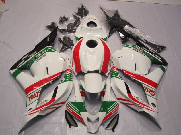 Honda CBR 600 RR 2009-2012 - Weiß Grün Rot Honda CBR 600 RR 2009-2012 - Weiß Grün Rot