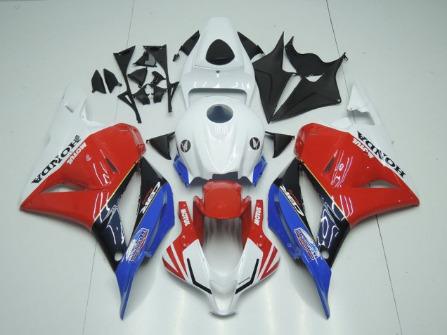 Honda CBR 600 RR 2009-2012 - Weiß Motul Rot Blau Honda CBR 600 RR 2009-2012 - Weiß Motul Rot Blau