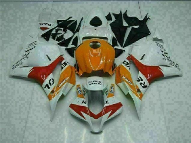 Honda CBR 600 RR 2009-2012 - Weiß Orange Repsol Honda CBR 600 RR 2009-2012 - Weiß Orange Repsol