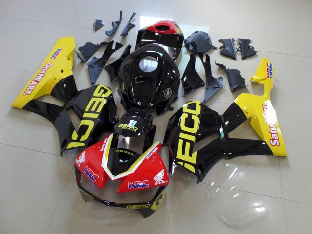Honda CBR 600 RR 2013-2021 - Gelb Schwarz Geico Honda CBR 600 RR 2013-2021 - Gelb Schwarz Geico