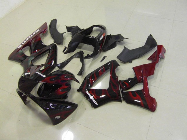 Honda CBR 900 RR 929 2000-2001 - Schwarz rote Flamme Honda CBR 900 RR 929 2000-2001 - Schwarz rote Flamme