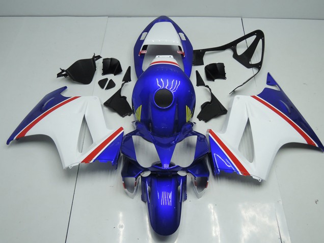 Honda VFR 800 2002-2013 - Blau und Weiß Honda VFR 800 2002-2013 - Blau und Weiß