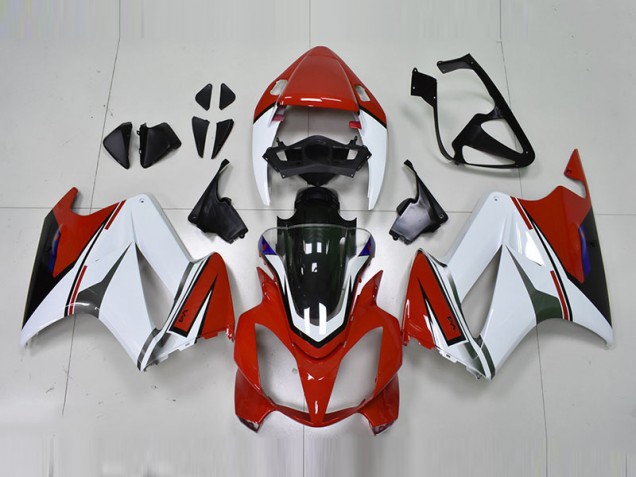 Honda VFR 800 2002-2013 - Weiß Rot Honda VFR 800 2002-2013 - Weiß Rot